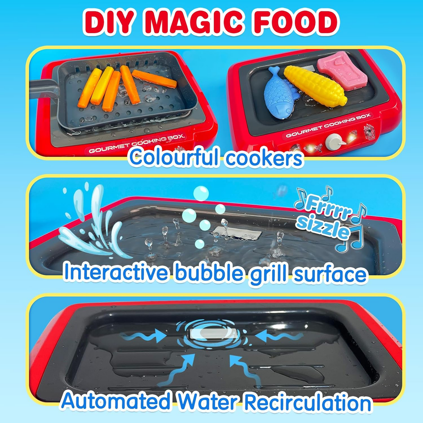 Cooker Corner™ Kids Magic Food Cooking Set